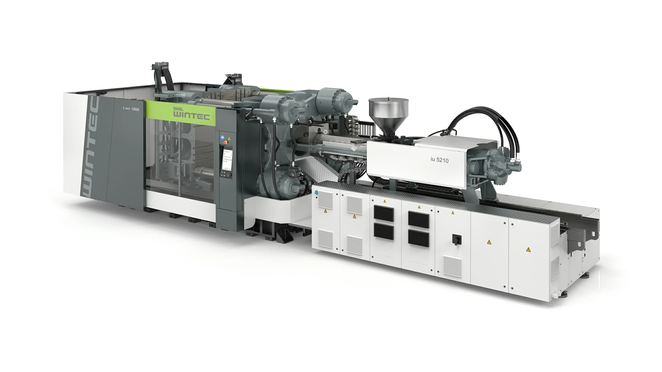 WINTEC t-win 10500 two-platen injection moulding machine